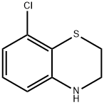 8-氯-3,4-二氢-2H-苯并[B][1,4]噻嗪 结构式