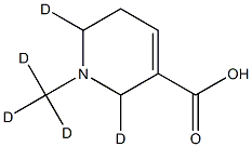 Arecoline-d5 Hydrobromide Salt 结构式