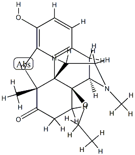 14-ethoxymetopon 结构式