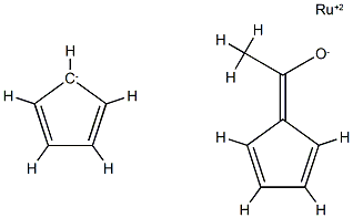 acetylruthenocene 结构式