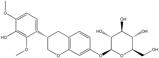 astraisoflavanin 结构式