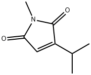 1H-Pyrrole-2,5-dione,1-methyl-3-(1-methylethyl)-(9CI) 结构式