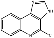 4-氯-3H-咪唑并[4,5-C]喹啉 结构式