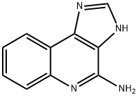 3H-咪唑并[4,5-C]喹啉-4-氨 结构式