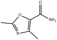 2,4-二甲基噁唑-5-甲酰胺 结构式