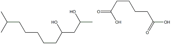 Hexanedioic acid, polymer with 1,3-butanediol, isooctyl ester 结构式