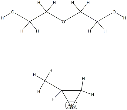 Ethanol, 2,2'-oxybis-, polymer with methyloxirane 结构式
