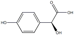 S-4-羟基扁桃酸 结构式