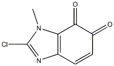 6,7-Benzimidazoledione,2-chloro-1-methyl-(7CI,8CI) 结构式