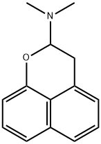 2-dimethylamino-1-oxa-2,3-dihydro-1H-phenalene 结构式
