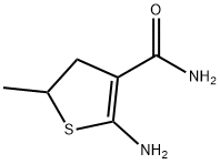 3-Thiophenecarboxamide,2-amino-4,5-dihydro-5-methyl-(9CI) 结构式