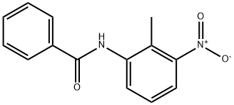 N-(2-methyl-3-nitrophenyl)benzamide 结构式