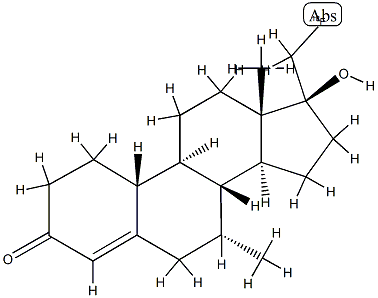 20-fluoromibolerone 结构式