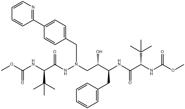 （3R，8S，9S，12S）阿扎那韦 结构式