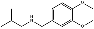 [(3,4-dimethoxyphenyl)methyl](2-methylpropyl)amine 结构式