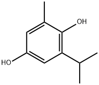 1,4-Benzenediol,2-methyl-6-(1-methylethyl)-(9CI) 结构式