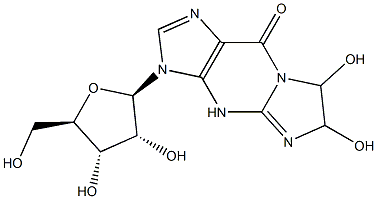 misonidazole-guanosine product 结构式