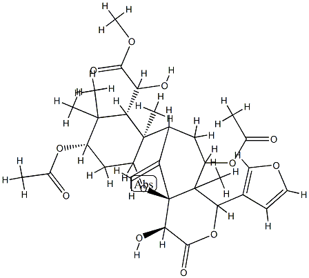 6-hydroxysandoricin 结构式