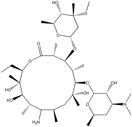 erythromyclamine 结构式