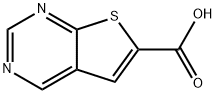 噻吩并[2,3-D]嘧啶-6-羧酸 结构式