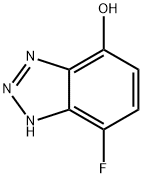 1H-Benzotriazol-4-ol,7-fluoro-(9CI) 结构式