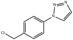 1-(4-(Chloromethyl)phenyl)-1H-1,2,3-triazole