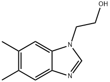 1H-Benzimidazole-1-ethanol,5,6-dimethyl-(9CI) 结构式