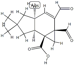 9-BETA-HYDROXYMARASMICACID 结构式