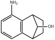5-氨基-1,2,3,4-四氢-1,4-桥亚甲基萘-9-醇 结构式