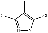 1H-Pyrazole,3,5-dichloro-4-methyl-(9CI) 结构式