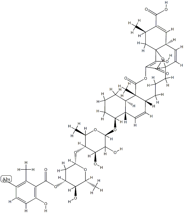 O-demethylhydroxychlorothricin 结构式
