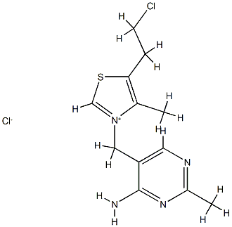 维生素B1杂质3 结构式