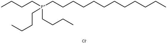 Alkyl(C10-C14) tributyl phosphonium chloride 结构式