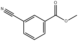 3-氰基苯甲酸甲酯 结构式