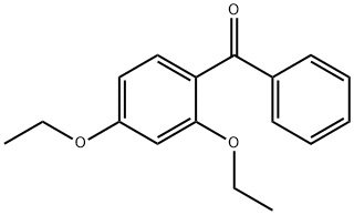 2,4-二乙氧基苯甲酮 结构式