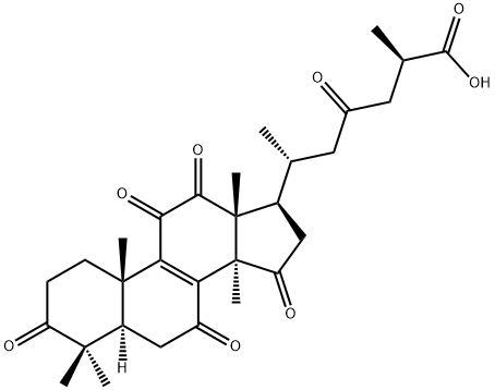 ganosporeric acid A 结构式