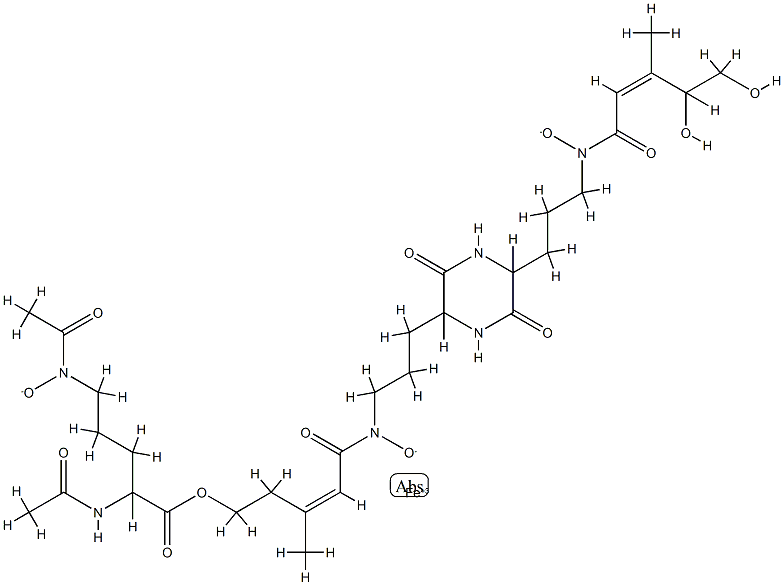 Hydroxyisoneocoprogen I 结构式