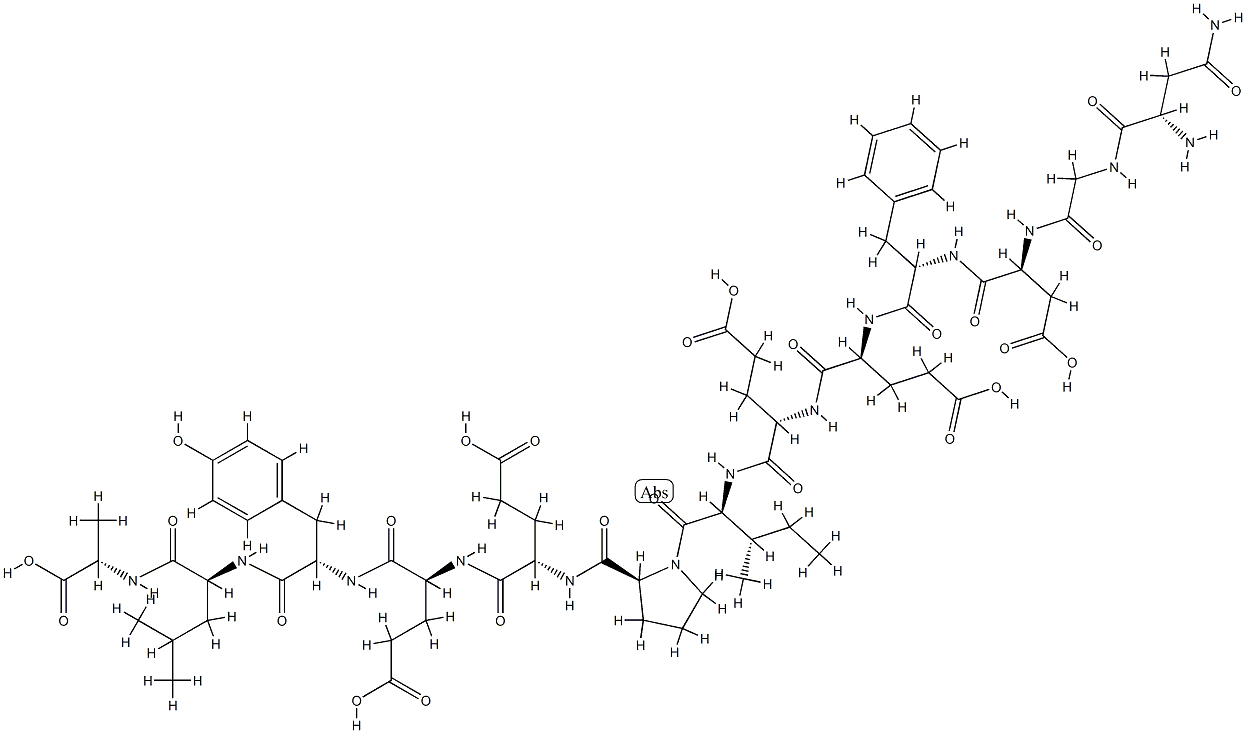 hirudin (53-64) 结构式