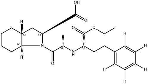 Trandolapril-d5 结构式