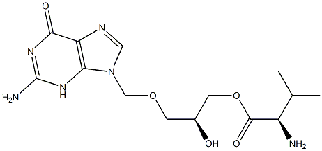 S, R-Isovalganciclovir Impurity 结构式