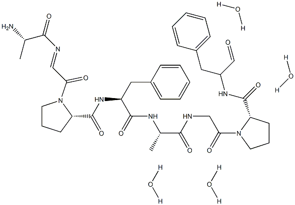 cyclo-bis(alanyl-glycyl-prolyl-phenylalanyl) 结构式