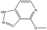 4-甲氧基-2H-吡唑并[4,3-C]吡啶 结构式