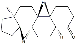 5β-Androsta-4-one 结构式