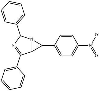 6-(4-硝基苯基)-2,4-二苯基-1,3-二叠氮双环[3.1.0]己-3-烯 结构式