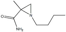 2-Aziridinecarboxamide,1-butyl-2-methyl-(9CI) 结构式