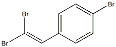 1-溴-4-(2,2-二溴乙烯基)苯 结构式