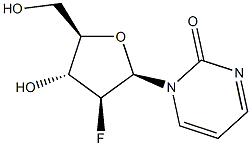 2'-arafluorozebularine 结构式