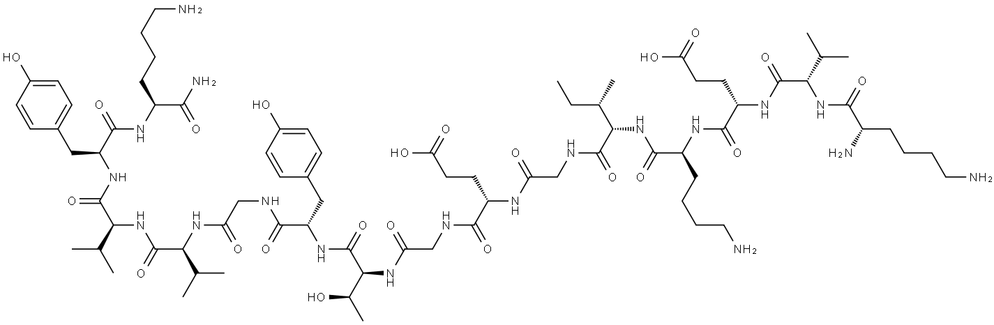 cdc2(6-20)NH2 结构式