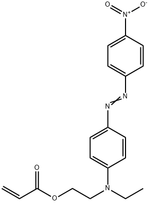 丙烯酰酸分散红酯 结构式