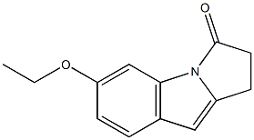 1H-Pyrrolo[1,2-a]indol-1-one,7-ethoxy-2,3-dihydro-(9CI) 结构式